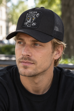 Casquette Trucker Écusson Panthère