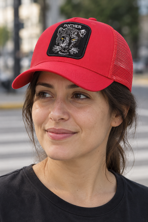 Casquette Trucker Écusson Panthère