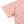 Close-up of the pink crop top sleeve and shoulder seam, short sleeve with a soft washed cotton finish