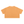 Back of the orange colourway laid flat, plain faded back with short sleeves and a cropped hem