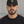 Kanji Mesh Trucker Hat – Black – front view on model