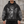 Dark Angel Y2K Hoodie – Black Praying Figure – front view on model