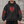 Dark Angel Y2K Hoodie – Black Red Heart Cross – front view on model