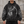 Dark Angel Y2K Hoodie – Black Scythe Print – front view on model