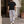 Label Patch Techwear Cargo Pants – Gray – back worn view