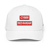 Cyber White adidas hat