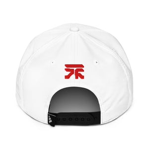 Cyber White adidas hat