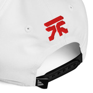 Cyber White adidas hat