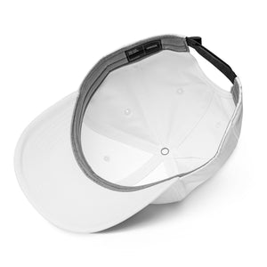 Cyber White adidas hat