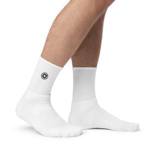 Cyber White Socks