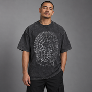 Loose Black Y2K T Shirt