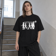 Y2K T-shirts med tryck Herr