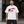 Y2K-t-shirts med vridna suddiga bokstäver
