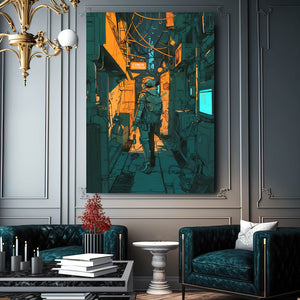 Cyberpunk Art Alley Explorer | CYBER TECHWEAR®