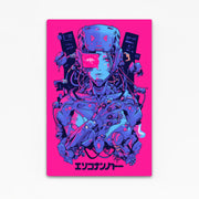 Arte Cyberpunk Al Atardecer