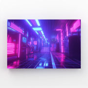 Cyberpunk Art Corridor