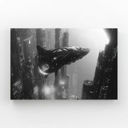 Art cyberpunk esthétique sombre