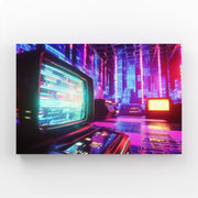 Cyberpunk Art Datastream City