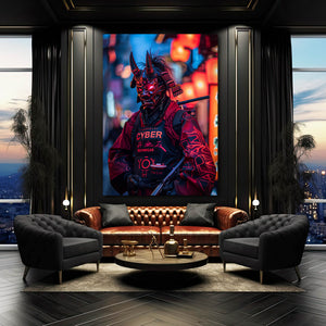 Cyberpunk Art Demon Samurai | CYBER TECHWEAR®