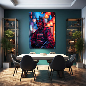 Cyberpunk Art Demon Samurai | CYBER TECHWEAR®