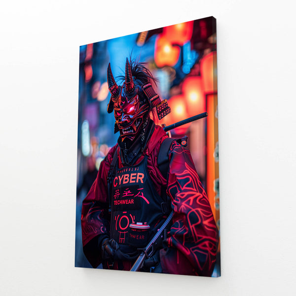 Cyberpunk Art Demon Samurai | CYBER TECHWEAR®