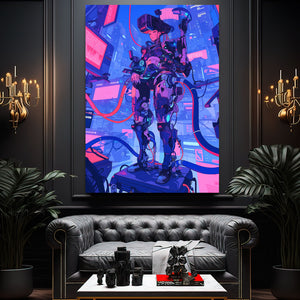 Cyberpunk Art Digital Soldier | CYBER TECHWEAR®