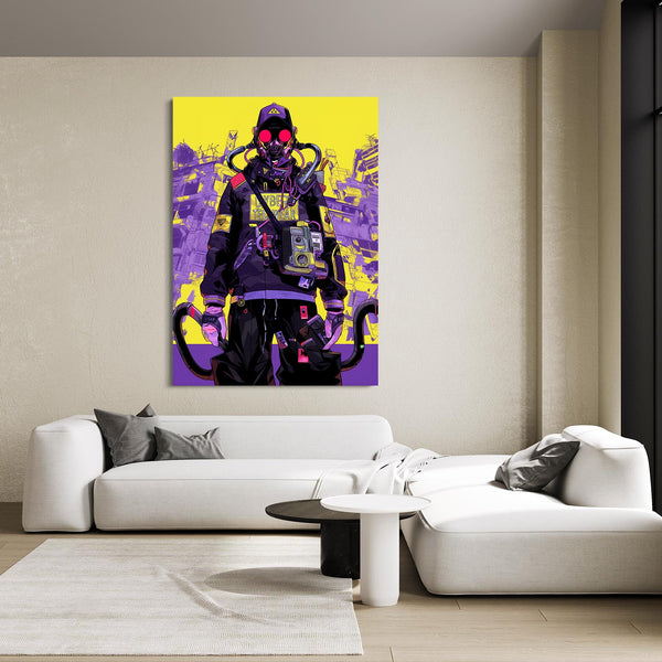 Cyberpunk Art for Living Room | CYBER TECHWEAR®