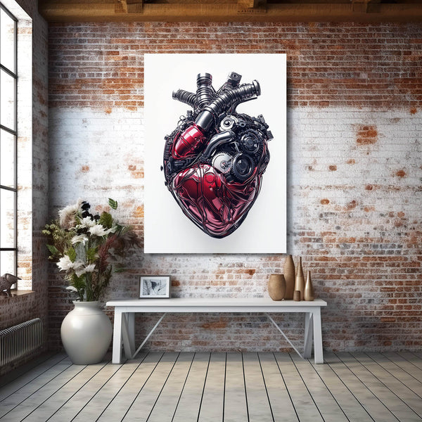 Cyberpunk Art Mechanical Heart | CYBER TECHWEAR®