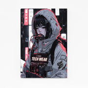 Cyberpunk Art Neon-Drifter