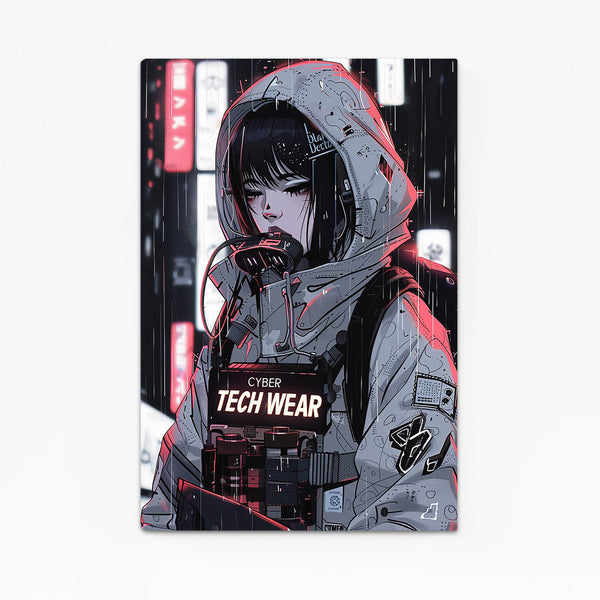 Cyberpunk Art Neon Drifter | CYBER TECHWEAR®