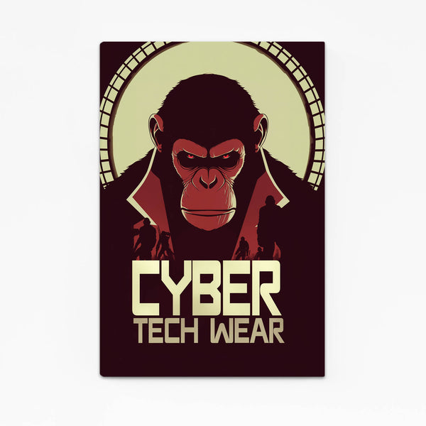 Cyberpunk Art Primate Enforcer | CYBER TECHWEAR®