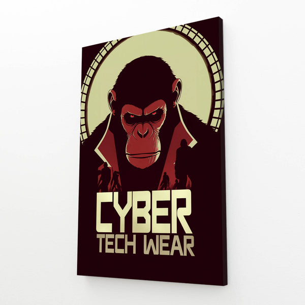 Cyberpunk Art Primate Enforcer | CYBER TECHWEAR®