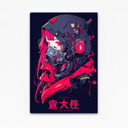 Cyberpunk Art Red Assassin