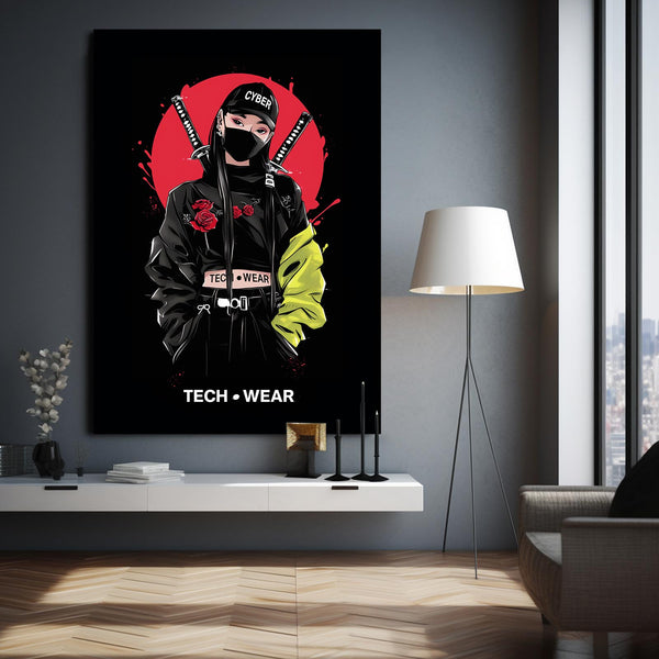 Cyberpunk Art Rogue Samurai | CYBER TECHWEAR®