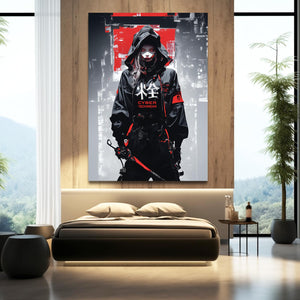 Cyberpunk Art Shadow Samurai | CYBER TECHWEAR®