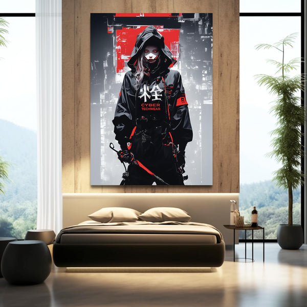 Cyberpunk Art Shadow Samurai | CYBER TECHWEAR®