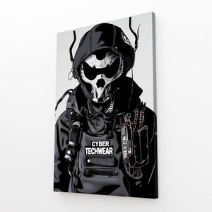 Cyberpunk Art: Skull Phantom | CYBER TECHWEAR®