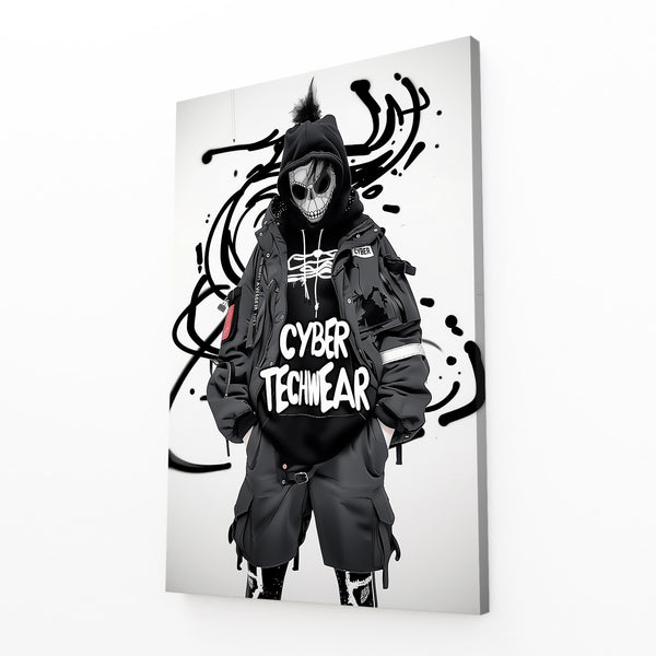 Cyberpunk Art Skull Tech | CYBER TECHWEAR®