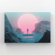 Cyberpunk Art Solar Pathway