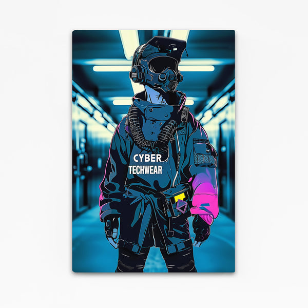 Cyberpunk Art Techwear Canvas | CYBER TECHWEAR®