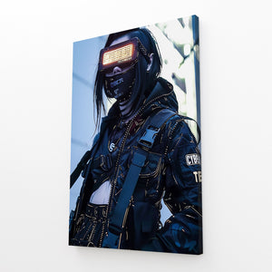 Cyberpunk Art Techwear Mask | CYBER TECHWEAR®