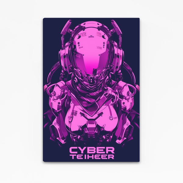 Cyberpunk Art Violet Sentinel | CYBER TECHWEAR®