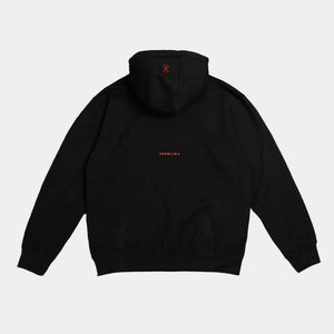cyberpunk black hoodie