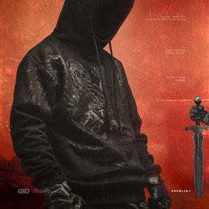 cyberpunk black hoodie