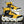 Cyberpunk Blade Chunky Sneakers - Yellow chunky blade-sole sneakers