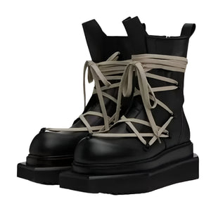 Cyberpunk Boots Black Designer