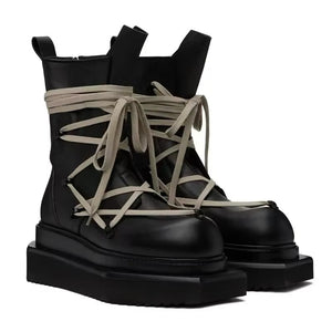 Cyberpunk Boots Black Designer