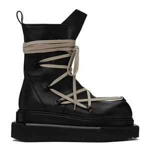 Cyberpunk Boots Black Designer