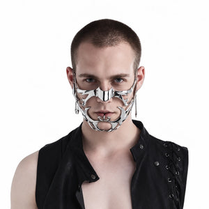 Cyberpunk Face Mask - product view on white background