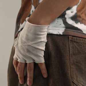 Cyberpunk Fingerless Soft Elastic Gloves